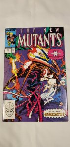 New Mutants #74 - NM - Bret Blevins Cover