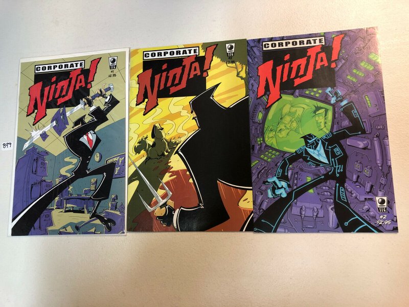 Corporate Ninja (2006) #1 2 3 1-3 (VF/NM) Complete Set
