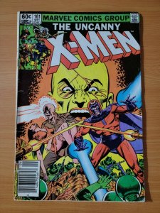 Uncanny X-Men #161 Newsstand Variant ~ VERY GOOD VG ~ 1982 Marvel Comics