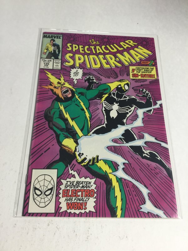 The Spectacular Spider-Man #135 (1988) Near Mint     (Nm02)