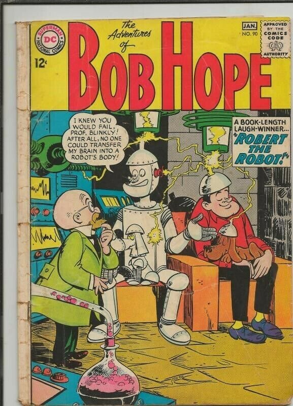 Adventures of Bob Hope #90 ORIGINAL Vintage 1964 DC Comics