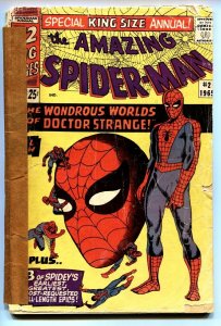 AMAZING SPIDER-MAN ANNUAL #2 comic book-1965-DOCTOR STRANGE