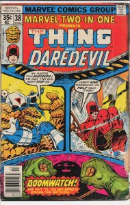 Marvel Two-in-One #38 (1978) The Thing