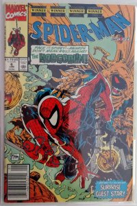 Spider-Man #6 NEWSSTAND (NM)(1991)