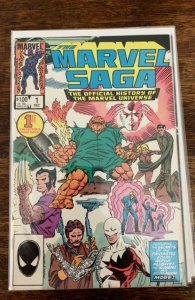 The Marvel Saga The Official History of the Marvel Universe #1