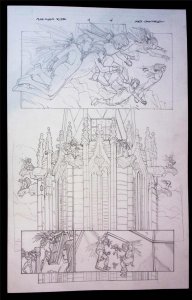 Max Ride First Flight #4  pg 4  Alex Sanchez Pencil  Art James Patterson Maximum