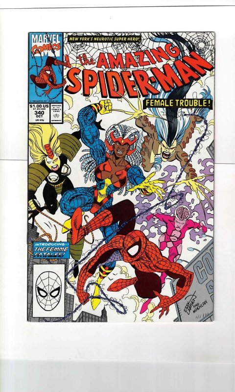 Amazing Spider-Man #340 9.0 VF/NM