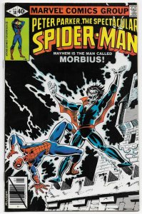 Spectacular Spider-Man #38 Morbius (Marvel, 1979)