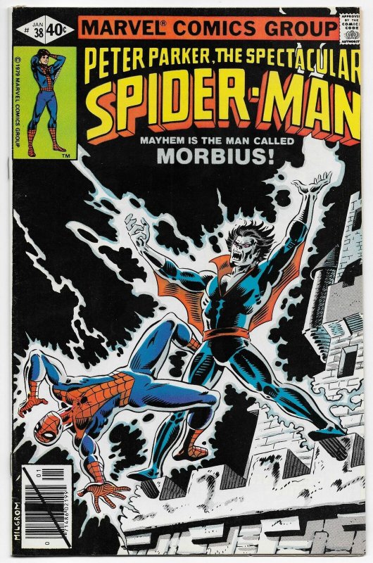 Spectacular Spider-Man #38 Morbius (Marvel, 1979) | Comic Books ...