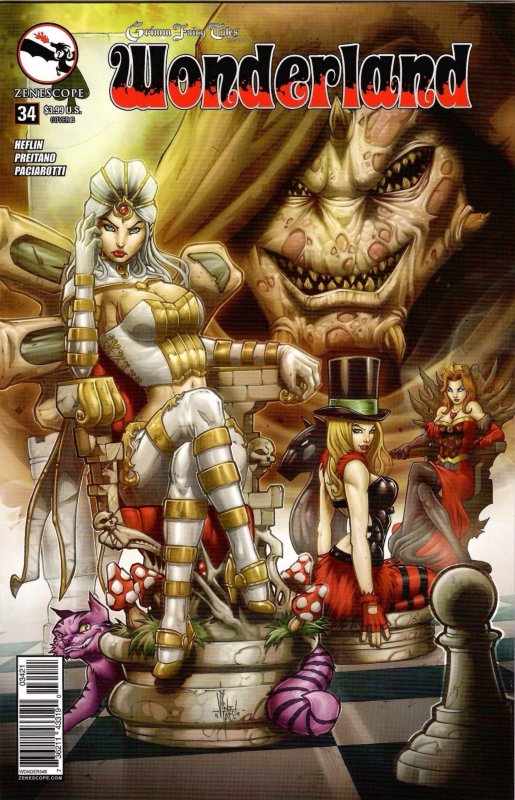Grimm Fairy Tales Presents Wonderland #34 Cover A & B (2015) New