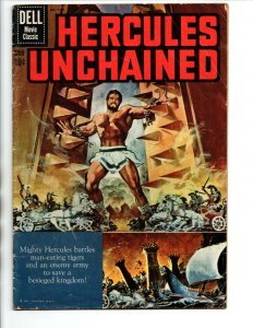 Hercules Unchained #1 - #1121 - Steve Reeves - Dell - 1960 - VG