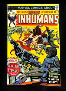 Inhumans #1 Blaastar Appearance Gil Kane Cover!