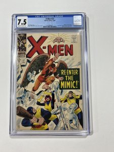 X-men 27 cgc 7.5 ow/w pages Marvel 1966