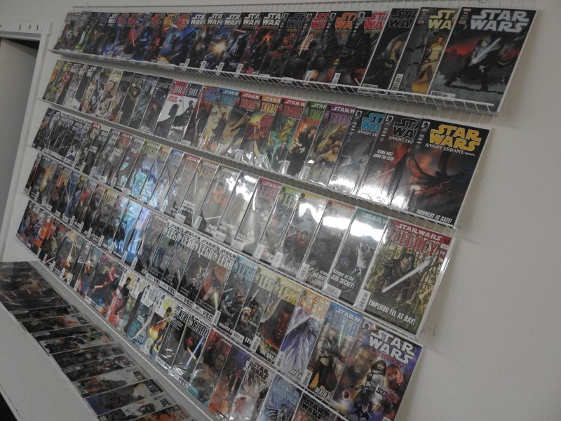 Huge Lot of 140+ Comics W/ ALL STAR WARS!!! Avg. VF+ Condition!