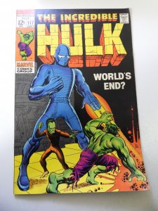 The incredible Hulk #117 (1969) VG+ Condition