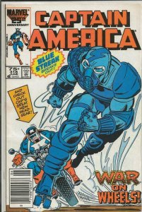 Captain America #318 ORIGINAL Vintage 1986 Marvel Comics Death of Death Adder