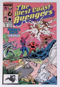 West Coast Avengers #31 (April 1988, Marvel) 8.5 VF+