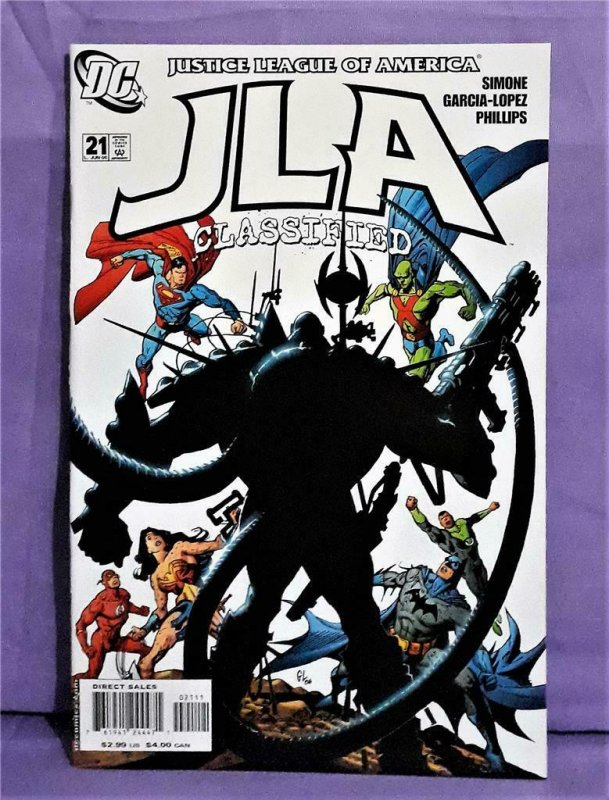 Gail Simone JLA CLASSIFIED #16 - 21 Jose Luis Garcia-Lopez (DC, 2006)!