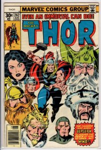 Thor #262 (1977) 7.0 FN/VF