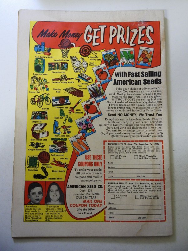 Weird Mystery Tales #5 (1973) GD/VG Condition moisture stains