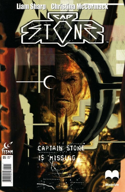 Captain Stone #5 VF/NM; Titan | save on shipping - details inside