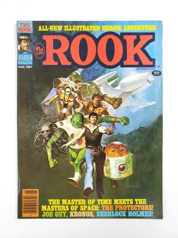 The ROOK #10 Illustrated Comic Magazine 1981 Warren Publish. Jordi Penalva Cover