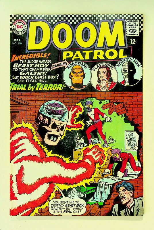 Doom Patrol #110 (Mar 1967, DC) - Near Mint 