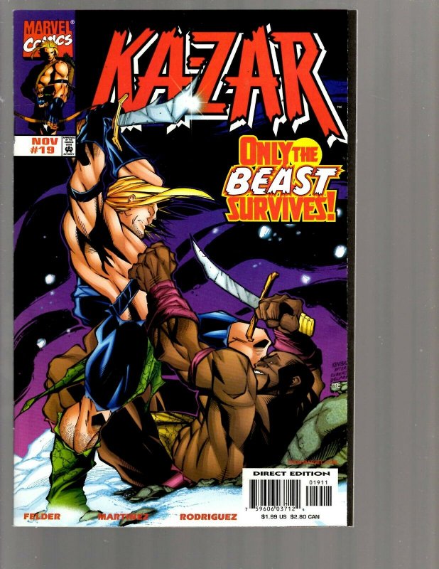 11 Marvel Comics Ka-Zar #16 17 18 19 20 Killraven #1 2 3 4 5 6 Barbarian GK34