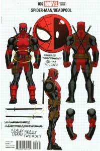 Spider-Man Deadpool 2 Action Figure Variant NM