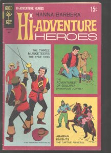 Hanna-Barbera Hi-Adventure Heroes #1 1969-Gold Key-1st issue-Musleteers-Arabi...