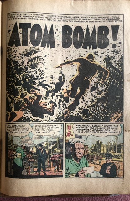 Two-Fisted Tales #33,1953, front cover only, reader,see pictures