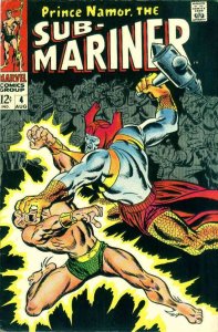 Sub-Mariner, The (Vol. 2) #4 GD ; Marvel | low grade comic August 1968 Attuma