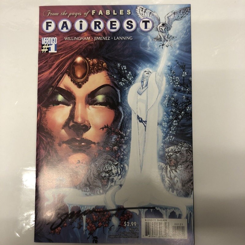 Fairest • From The Pages Of Fables (2011) # 1 (VF) Signed Phil Jimenez