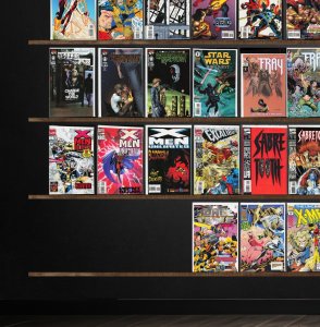 Huge Lot 140+ Comics with The Flash, Cable, X-Man, Resurrection Man & More!