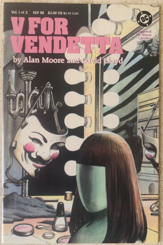 V FOR VENDETTA 1-10 | DC 1988-1989 | COMPLETE SERIES | ALAN MOORE, DAVID LLOYD