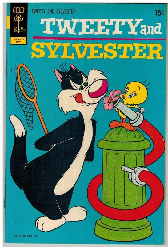 TWEETY & SYLVESTER (1963-1984 GK/WHIT) 24 F-VF May 1972