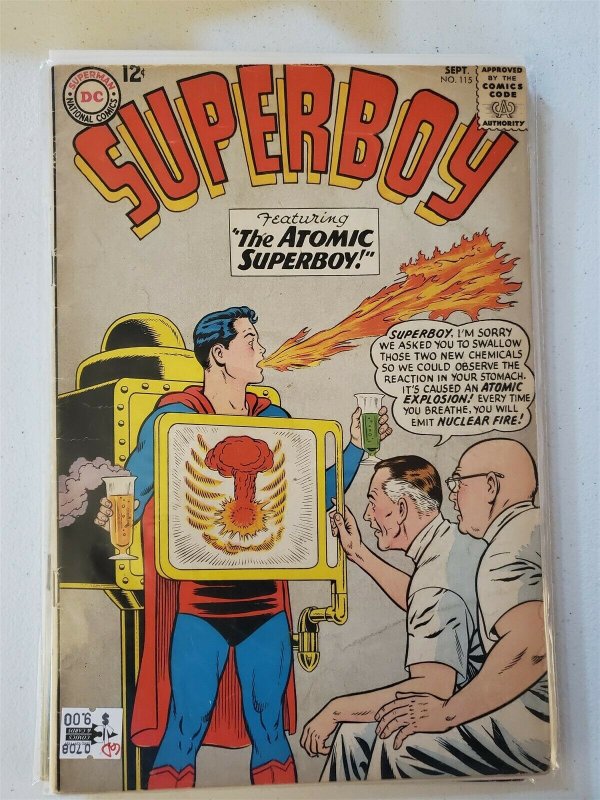 Superboy #115 (DC,1964) Condition GD - Reader Copy