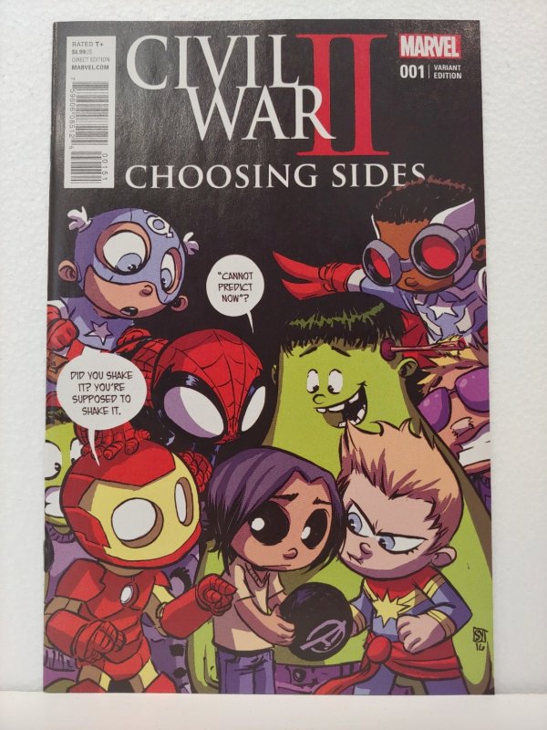 Civil War II: Choosing Sides #1 Skottie Young Variant (2016) VF/VF+