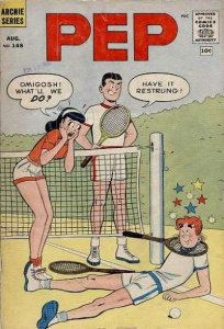 Pep #148 POOR ; Archie | low grade comic August 1961 Tennis