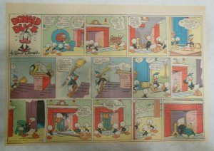 Donald Duck Sunday Page by Walt Disney from 11/2/1941 Half Page Size