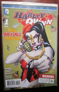 Harley Quinn ANN #1C 8.0 VF Not available for international purchase due (2014)