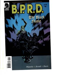 10 Dark Horse Comics BPRD # 1 2 3 4 5 6 Black Flame + Aeon Flux # 1 2 3 4  JC11