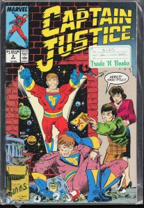 Captain Justice #2 (1988) Captain Justice