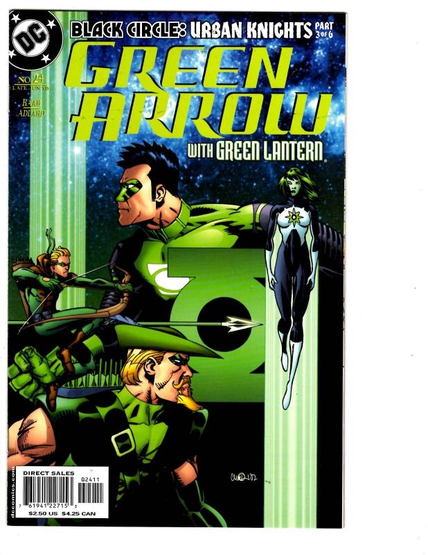 5 Green Arrow DC Comic Books # 22 23 24 25 26 Green Lantern Oliver Queen BH27