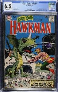 The Brave and the Bold #34 (1961) DC C omics CGC 6.5 Origin and 1st App Of Sil