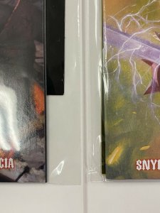 Dark Nights Death Metal #2 & #3 Grey Daze Denzel Curry Soundtrack Flexi-Disc SET