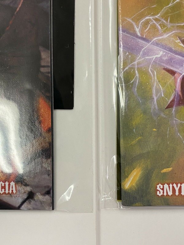 Dark Nights Death Metal #2 & #3 Grey Daze Denzel Curry Soundtrack Flexi-Disc SET