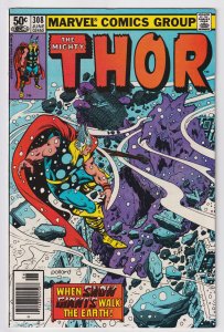 Marvel Comics! The Mighty Thor! Issue #308!