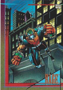 1993 Marvel Universe #25 Rage