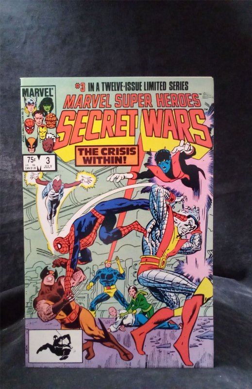 Marvel Super Heroes Secret Wars #3 1984 Marvel Comics Comic Book